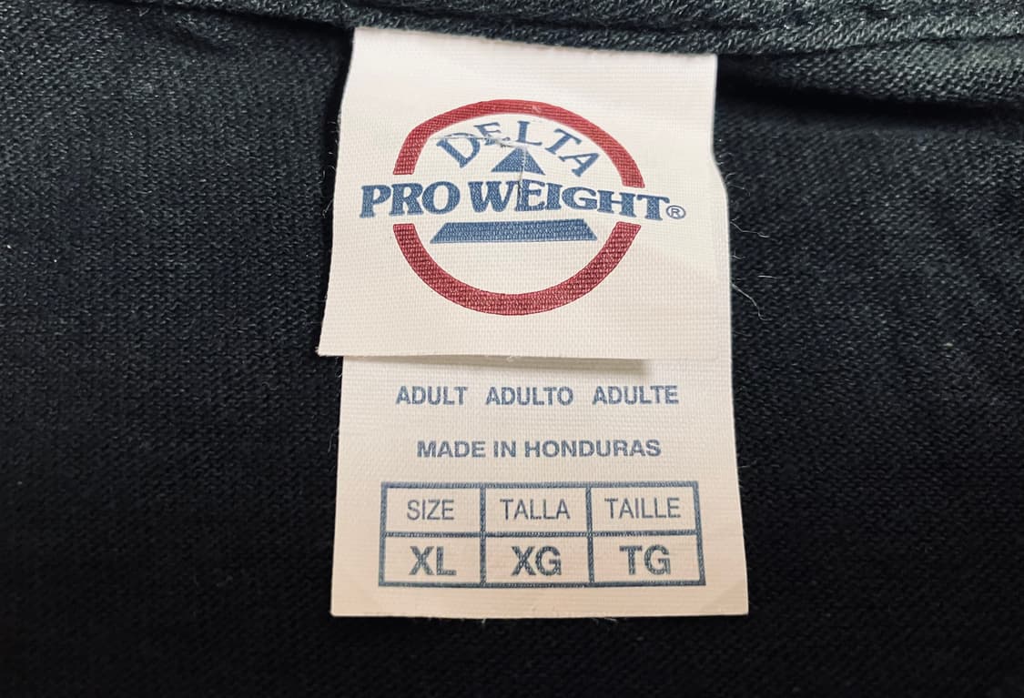 DELTA 델타 자타레인스 랍스터 티셔츠 XL 포레스트검프 빈티지 상품이미지5