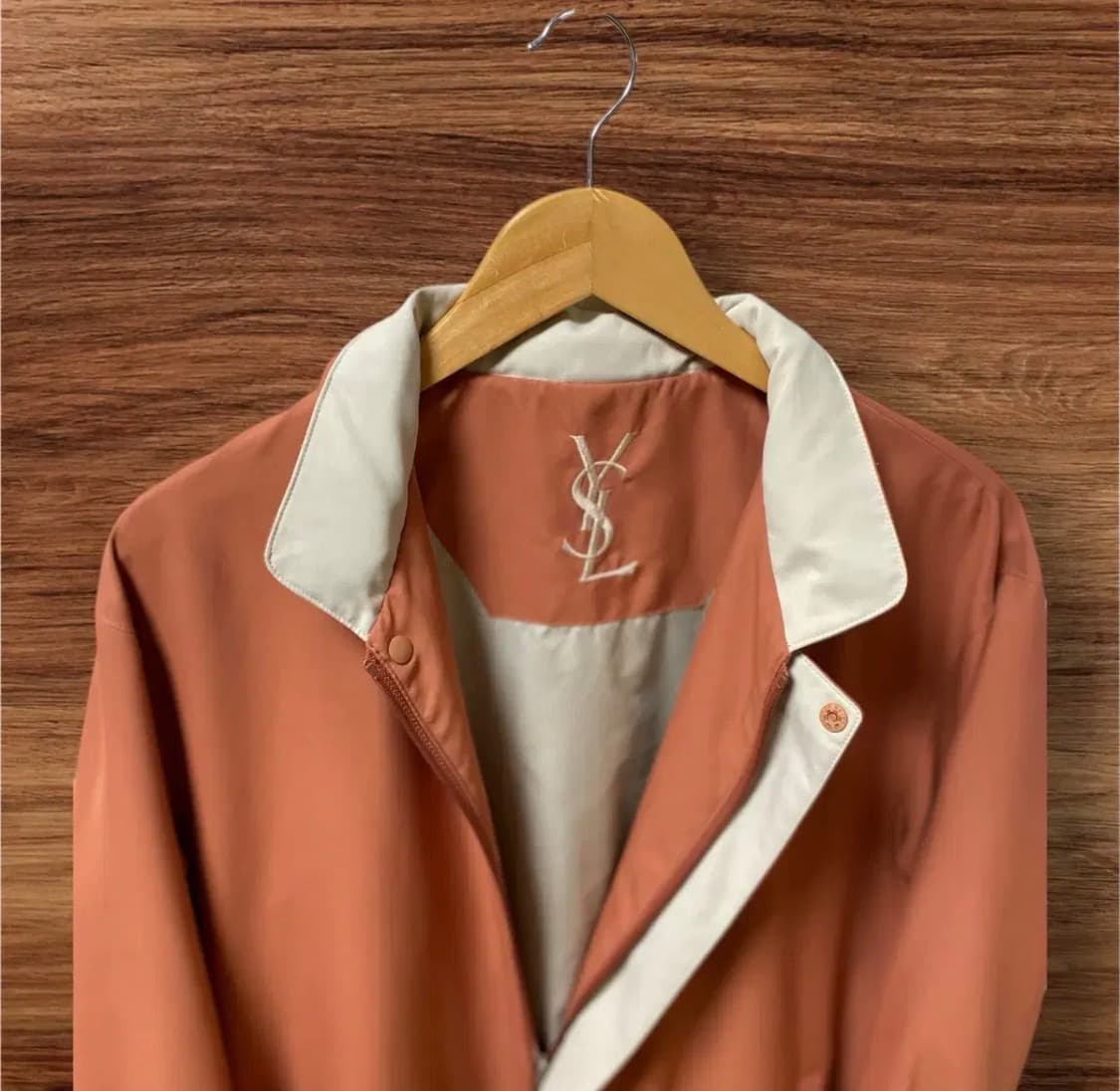 입생로랑 YSL 폴리쉘 블루종 자켓 100 상품이미지4