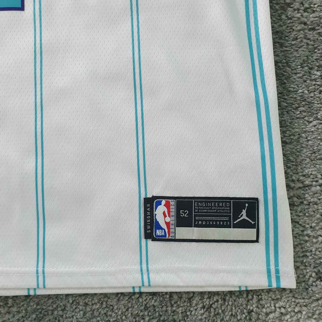 [무료배송] Jordan 샬럿 호네츠 BALL NBA 저지 상품이미지6