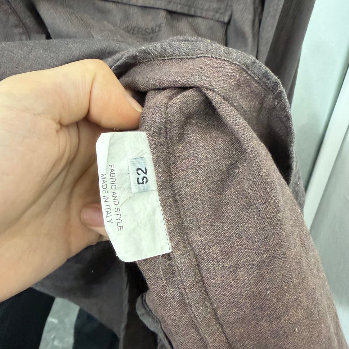 베르사체 90s 자수 셔츠 상품이미지8