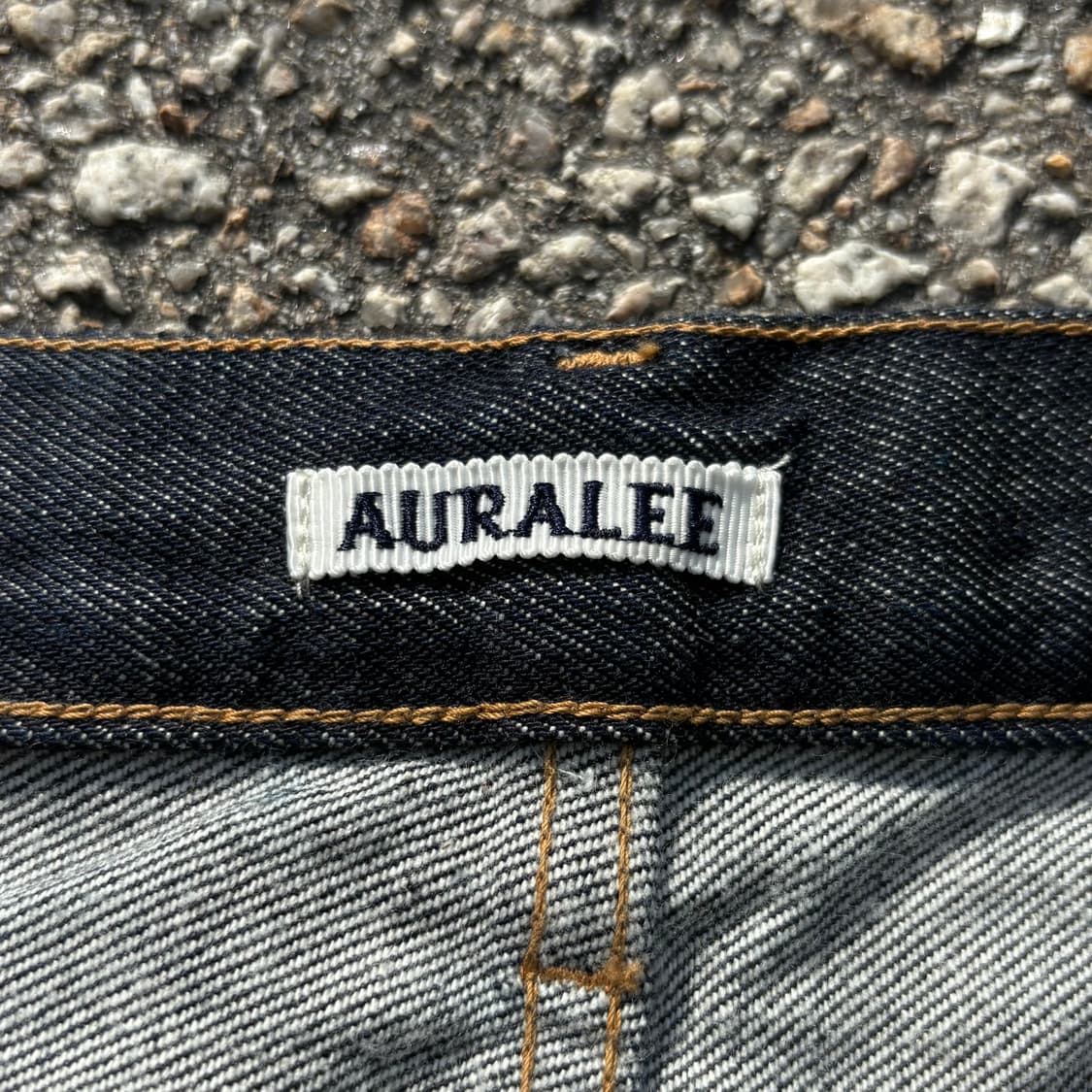 AURALEE 오라리 23FW 스트레이트 데님 팬츠 상품이미지8