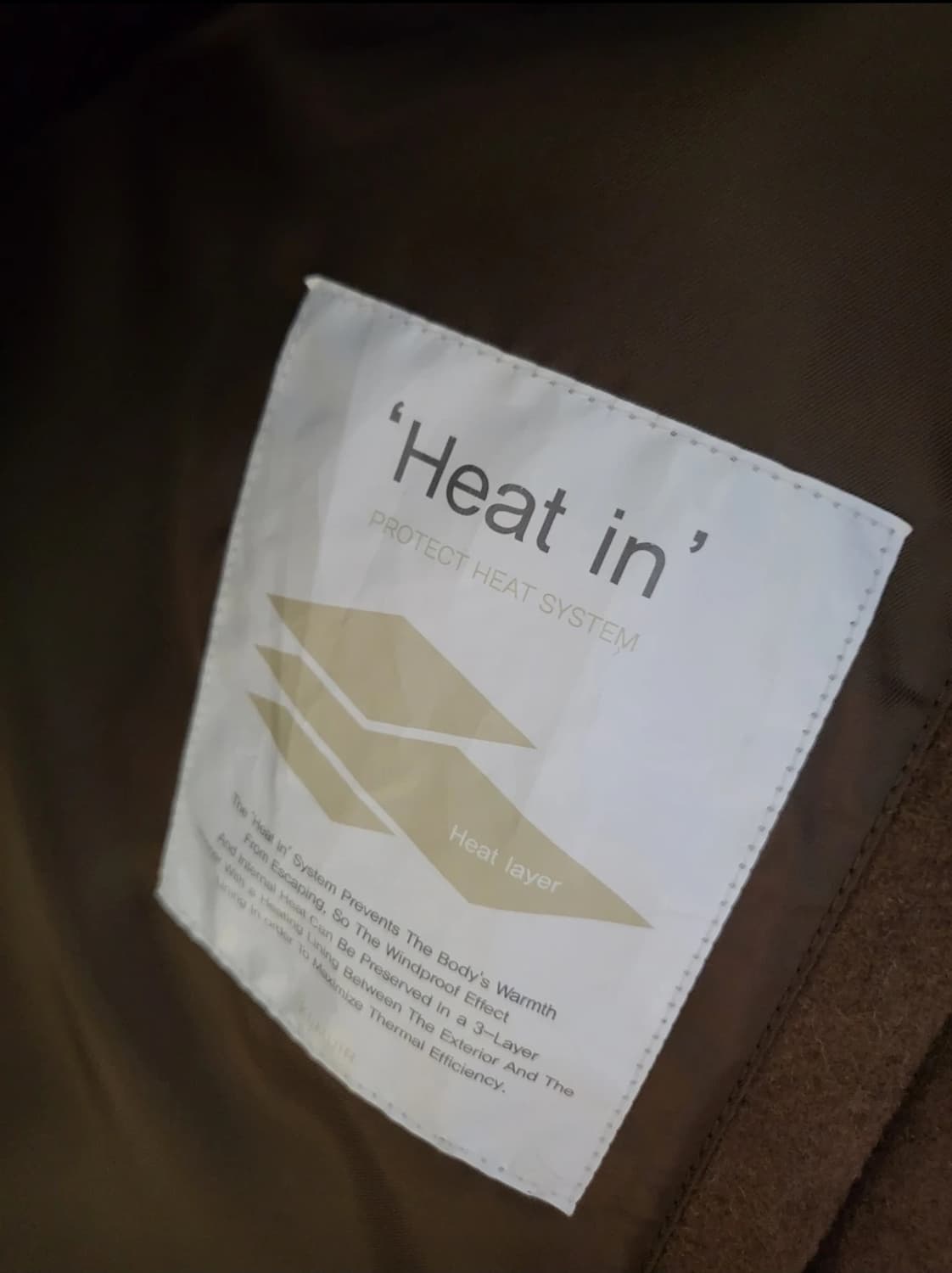 키뮤어 더플 코트 떡볶이코트 브라운 L 상품이미지6