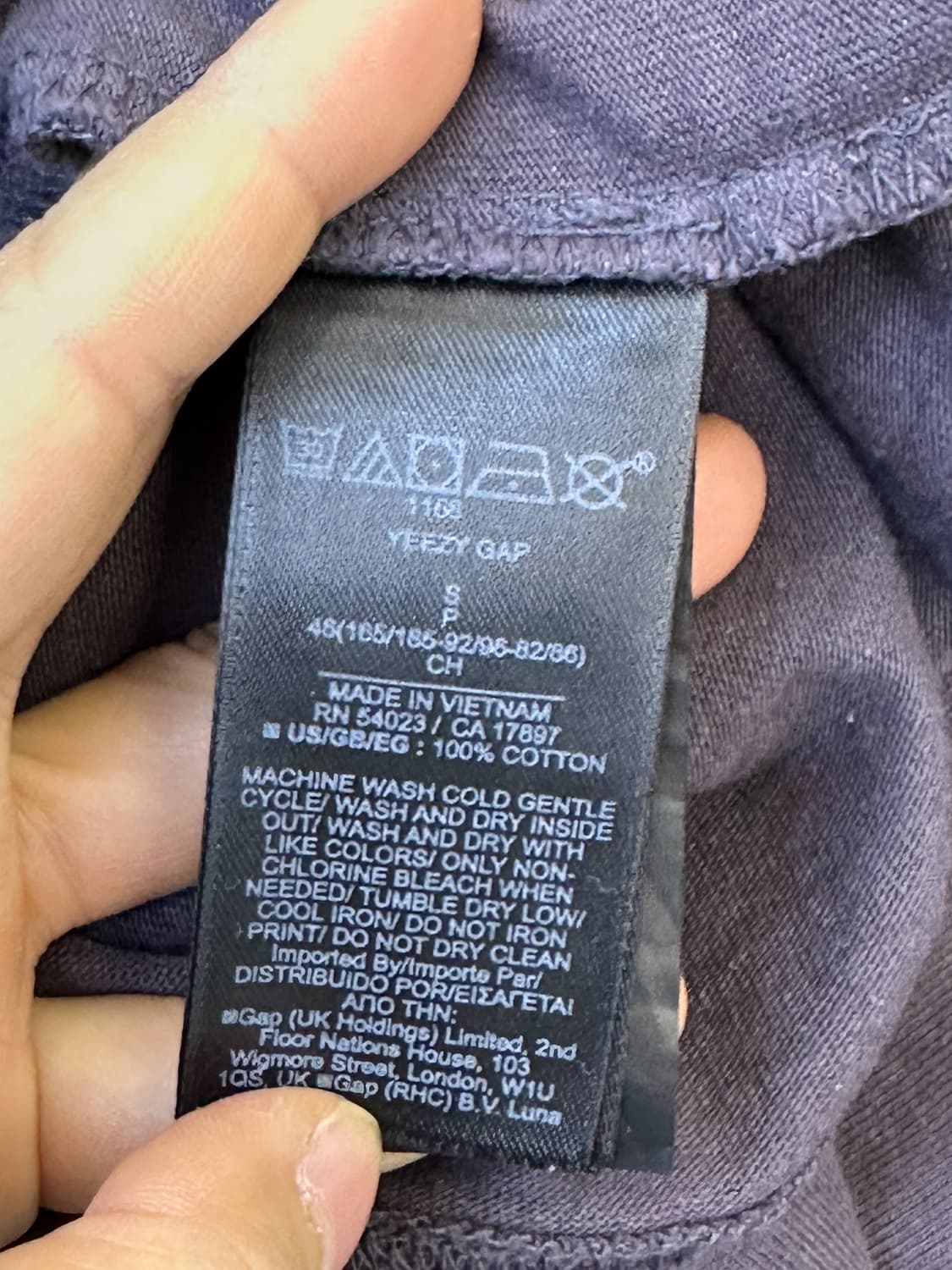 이지X갭X발렌시아가 도브 롱슬리브 상품이미지6