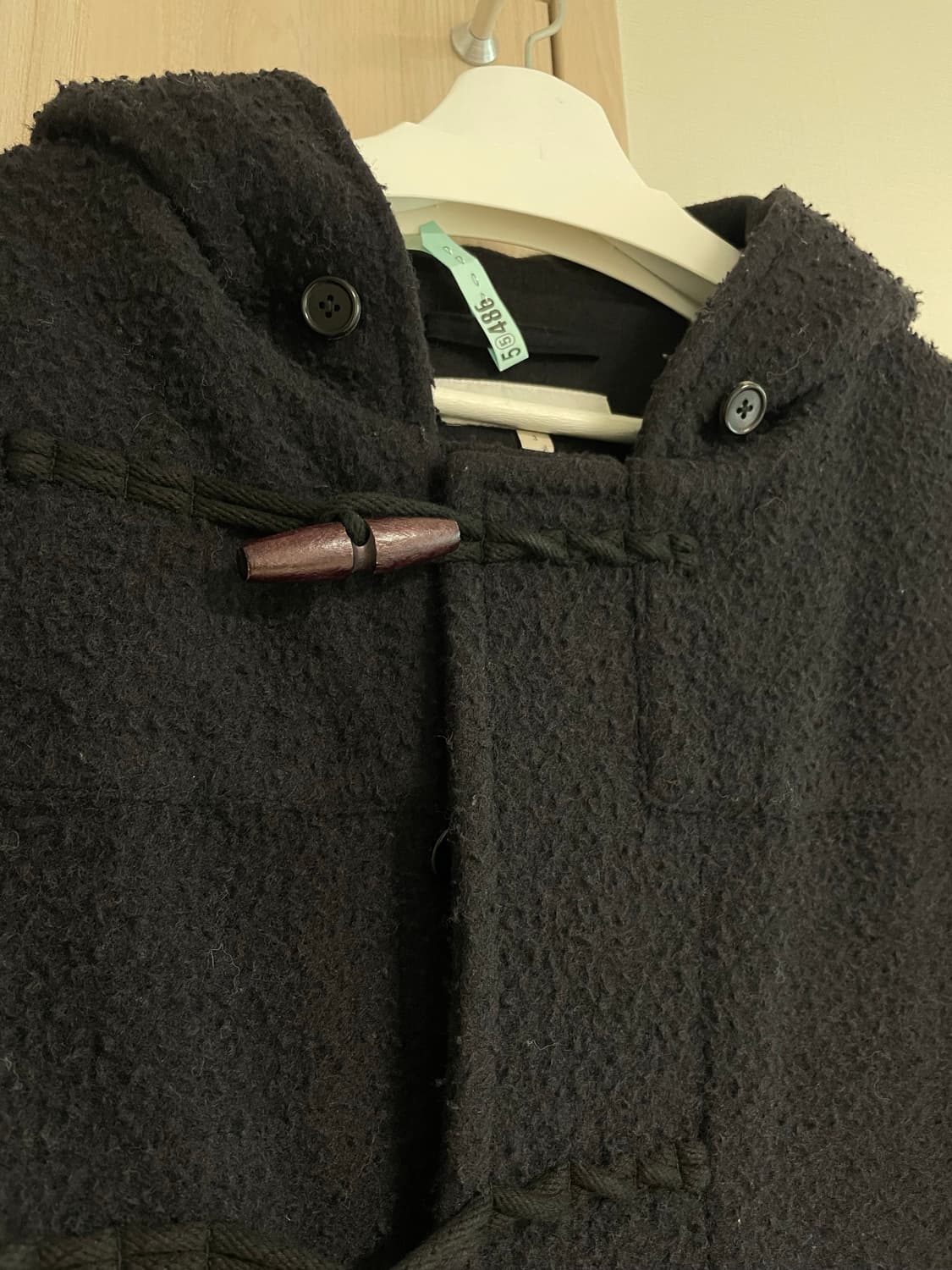 [3] 브라운야드 카센티노 울 더플코트 다크네이비 상품이미지6