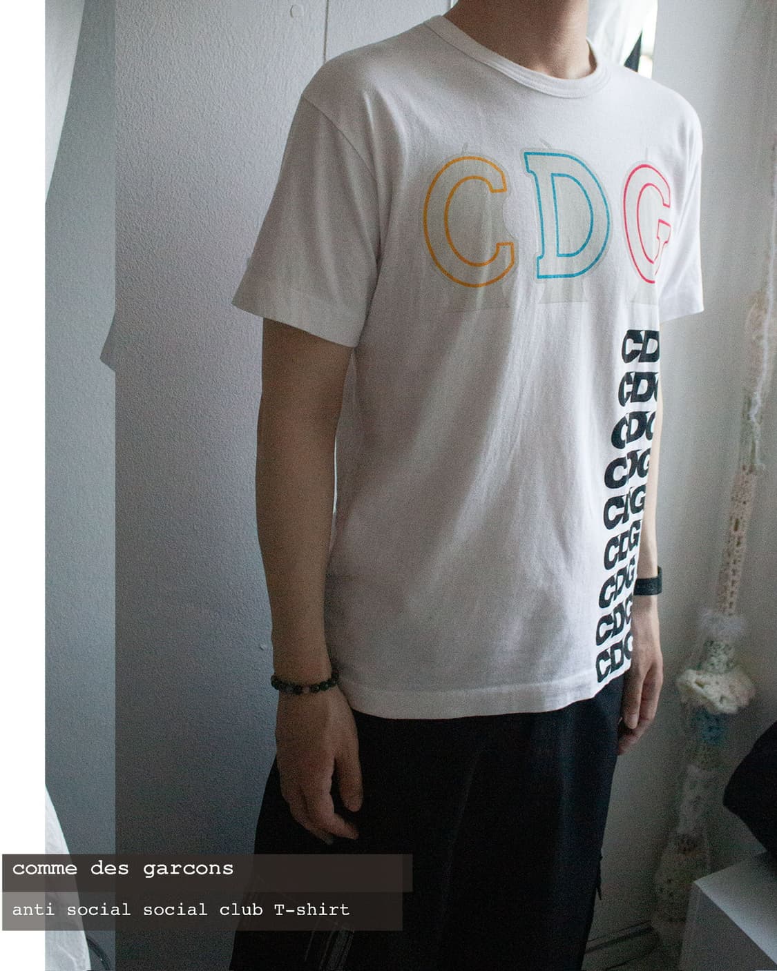 Cdg anti social social club T-shirt 상품이미지4