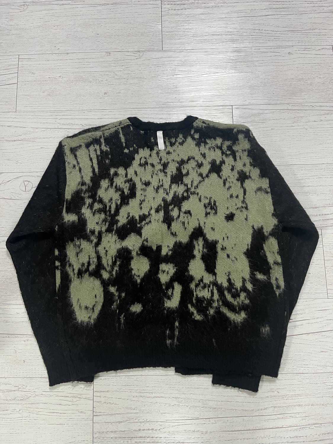 노메뉴얼 PPS 헤어리 가디건 카키 상품이미지2