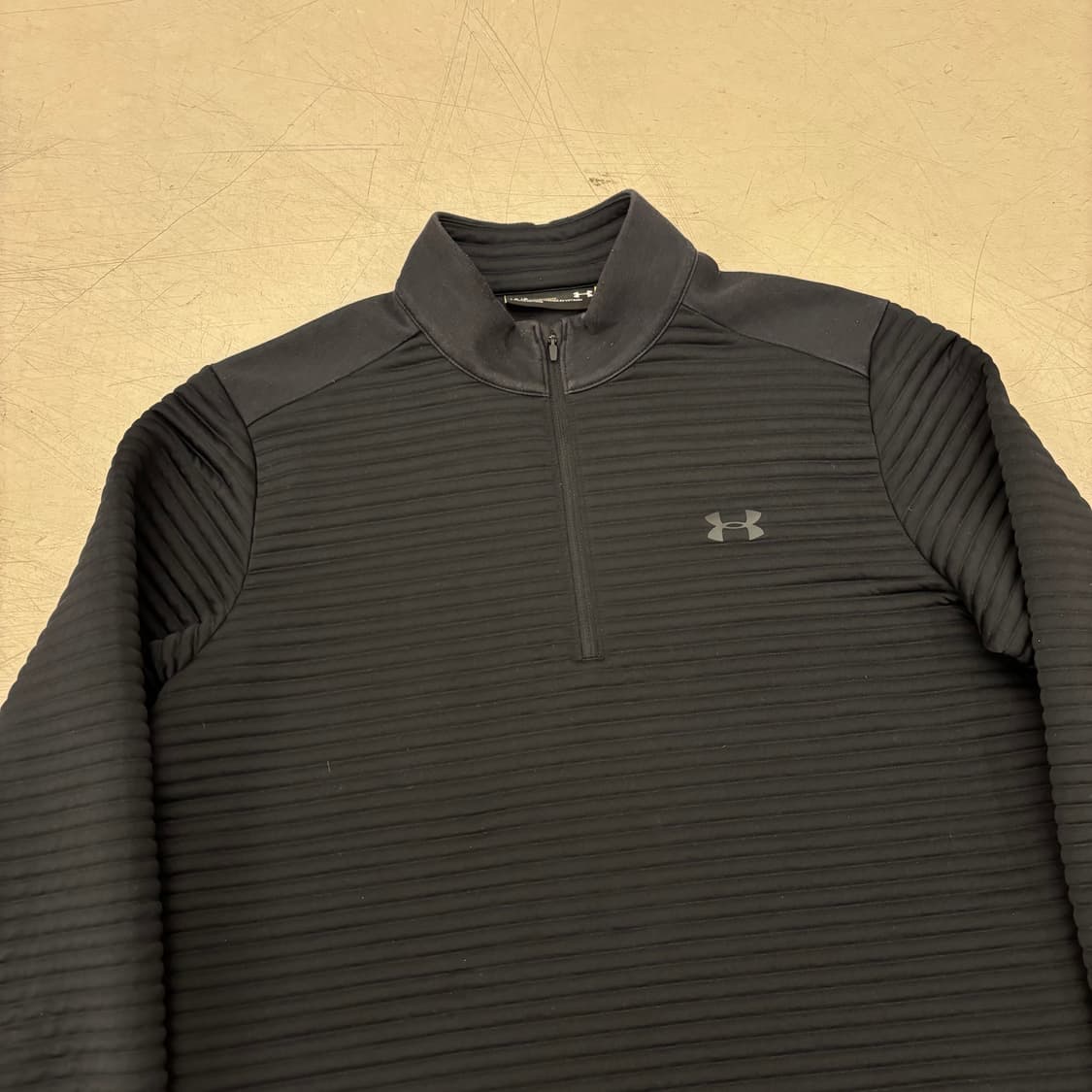 언더아머 기능성 스몰로고 쿼터 집업 상품이미지2