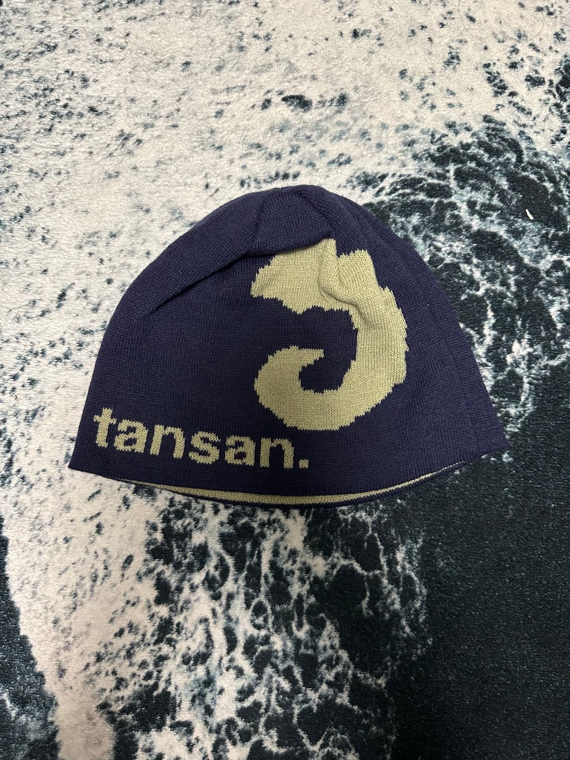 탄산마그네슘 로고 비니 네이비 상품이미지1