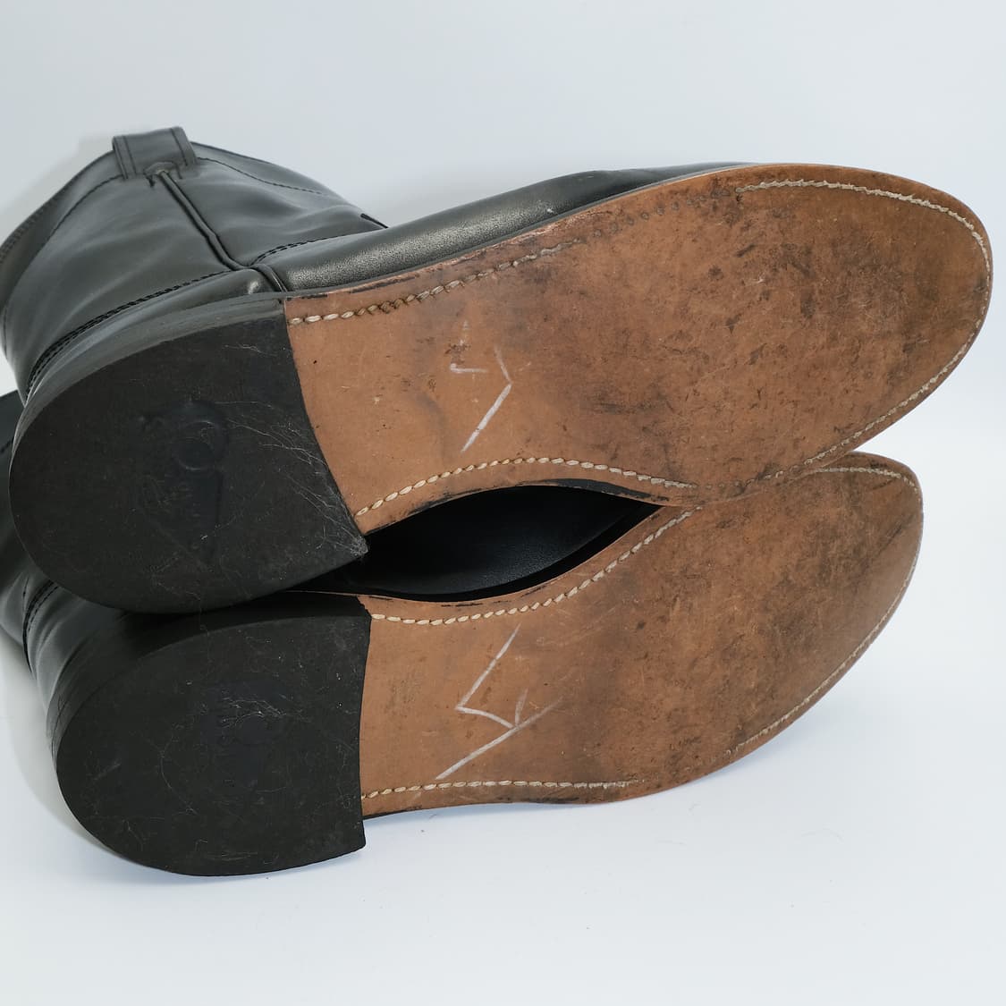 빈티지 저스틴 웨스턴 레더 부츠 9B(260-265)사이즈 BT26008 상품이미지9