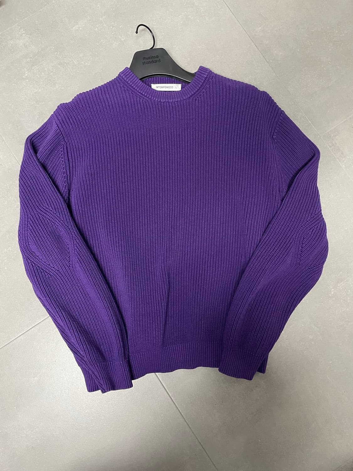 인템포무드 니트  L 상품이미지1