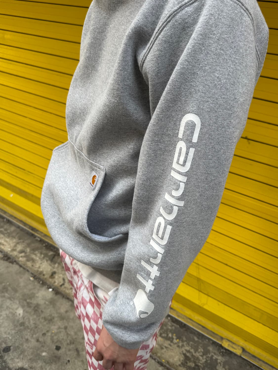 칼하트 k122 미드웨이트 루즈핏 후드 S 상품이미지5