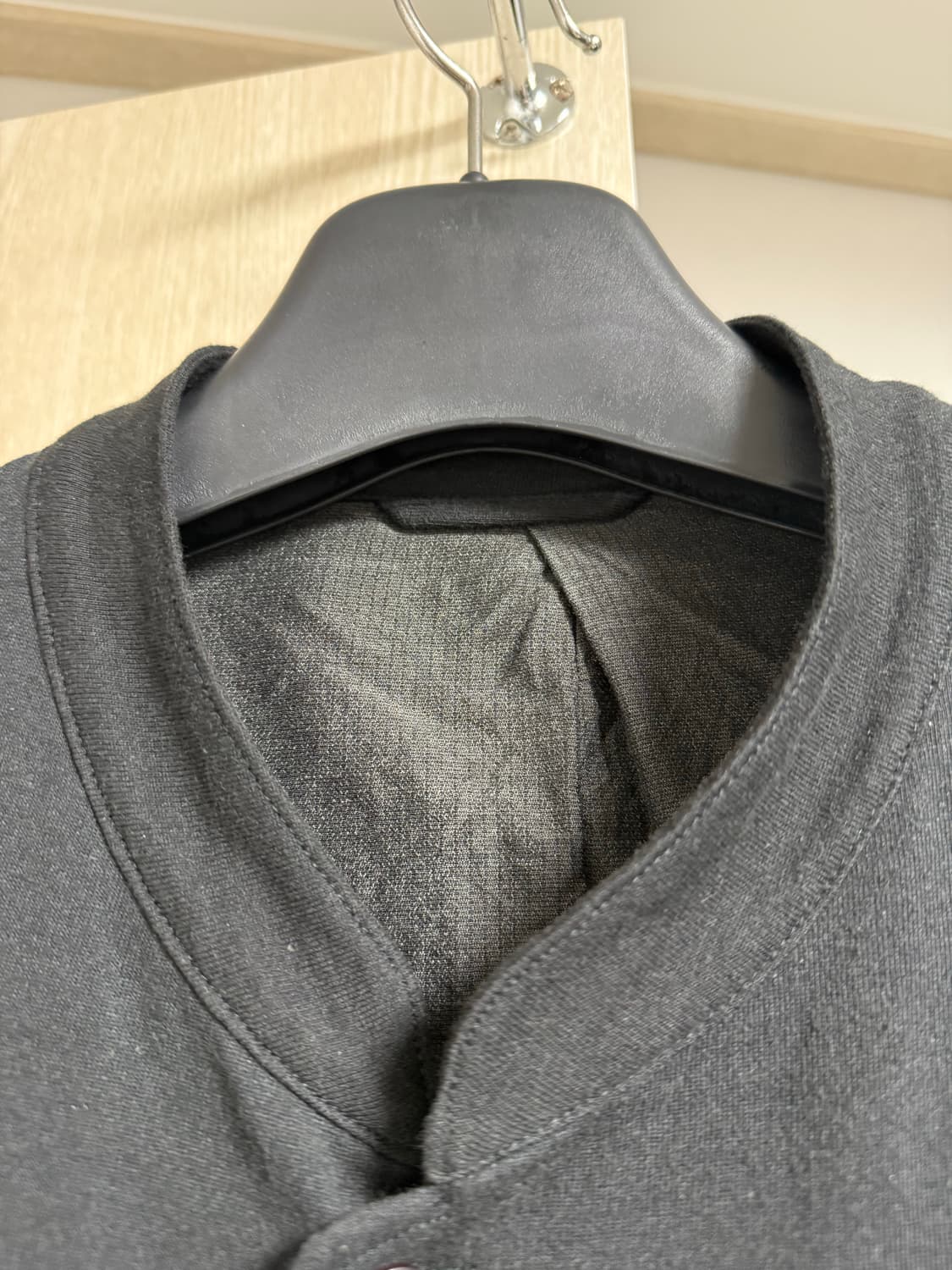 코모리 코튼저지 스탠드카라 자켓 2사이즈 상품이미지3