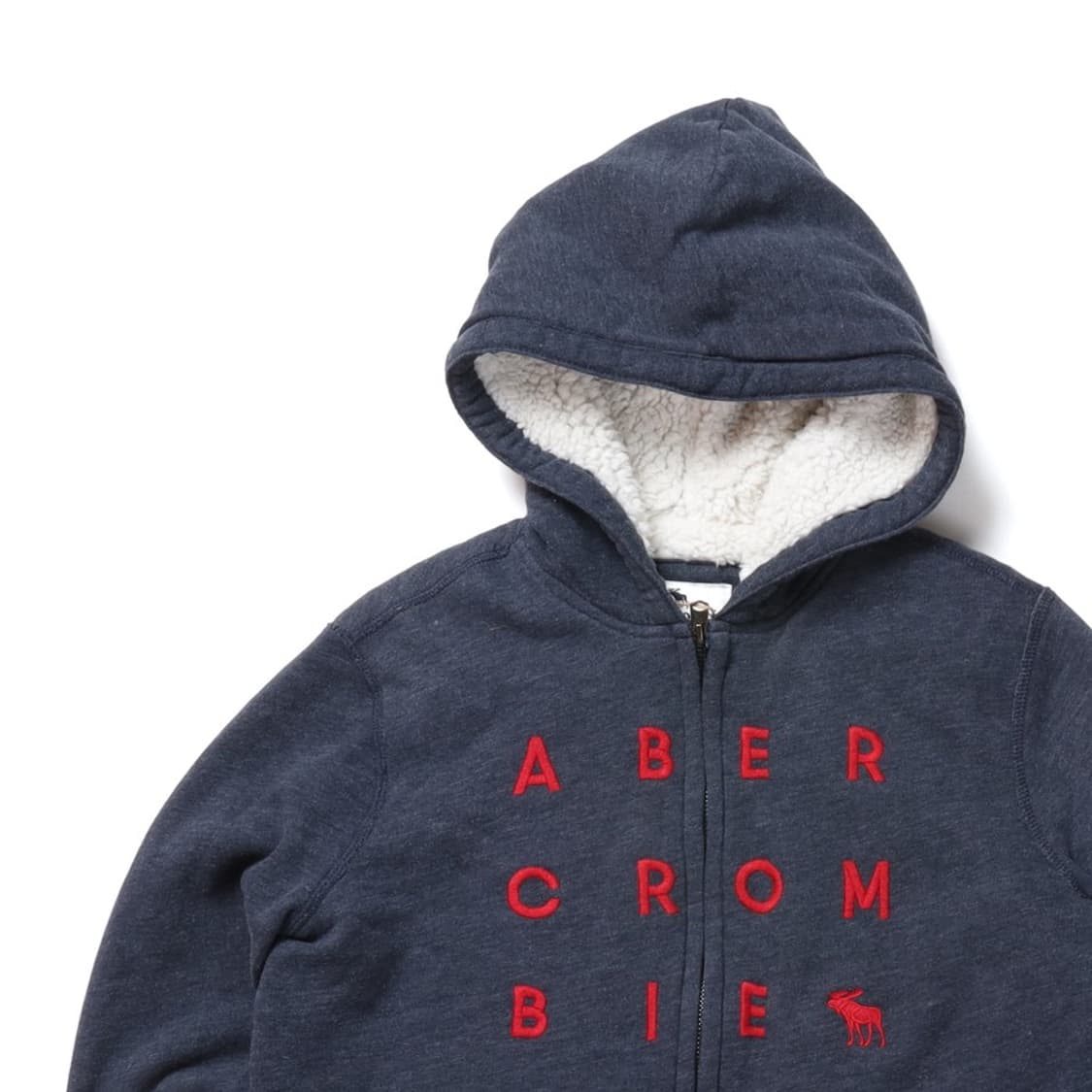 아베크롬비 Abercrombie&Fitch Logo Hood Zip Up 상품이미지2