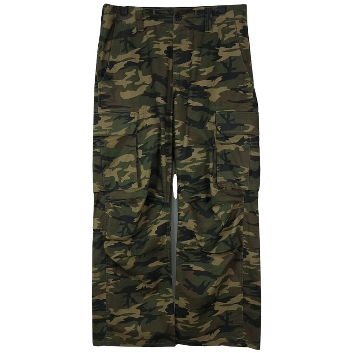 [파르티멘토] 카모 패턴 와이드 카고 팬츠 M18871 상품이미지2