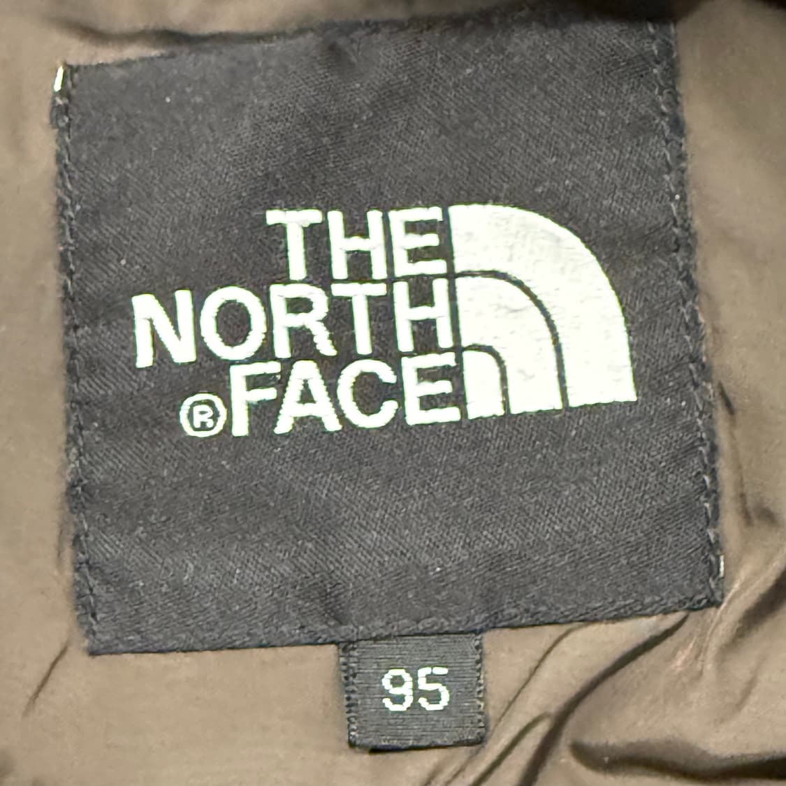 노스페이스 베이지 브라운 패딩 조끼 95 상품이미지4