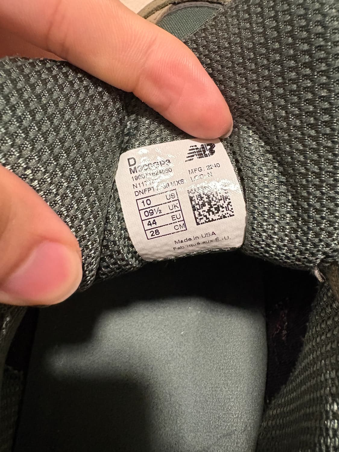 뉴발 990v3 made in usa 그린퍼플 280 상품이미지5