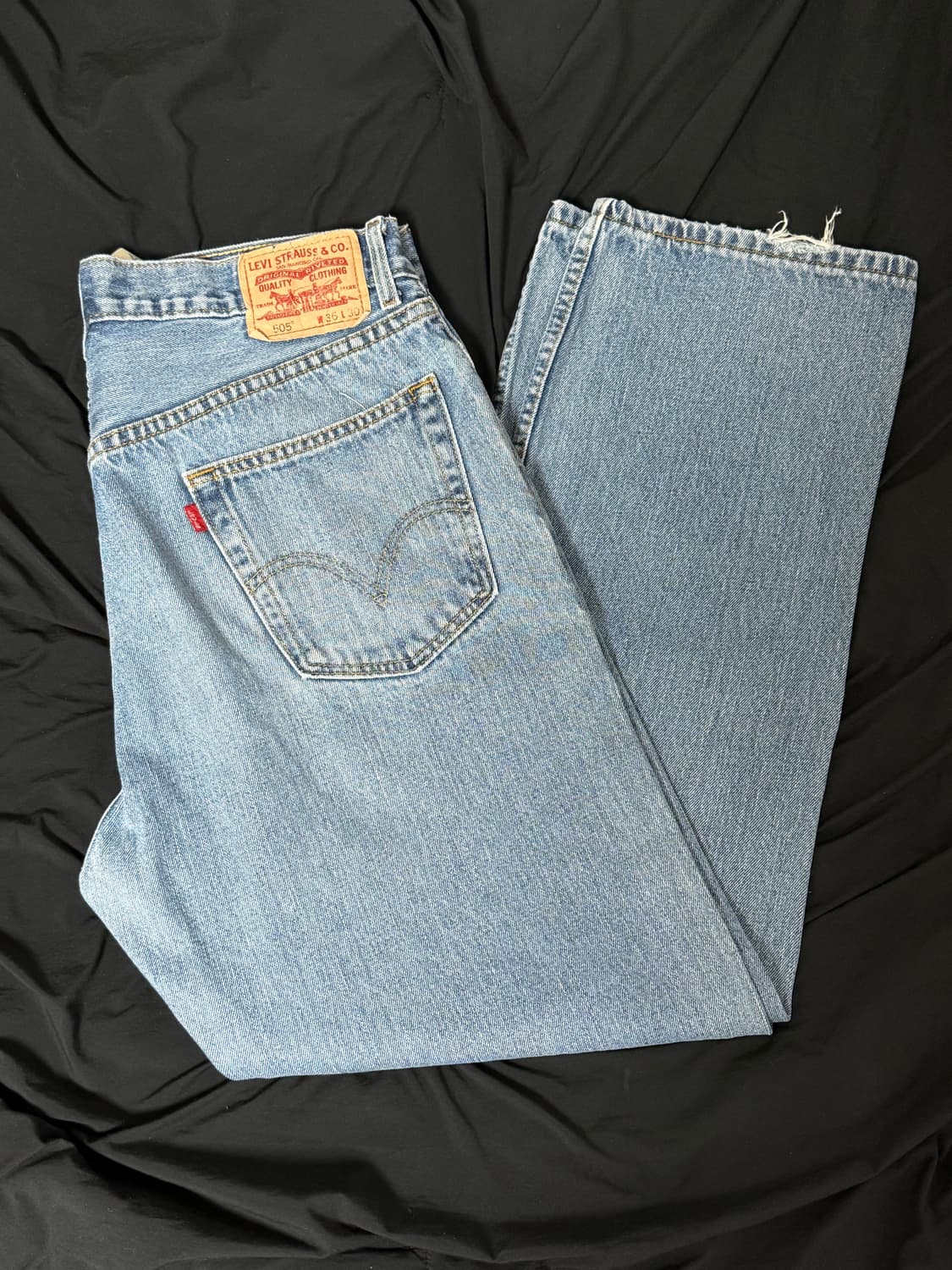 리바이스 505 레귤러핏 데님팬츠 상품이미지1