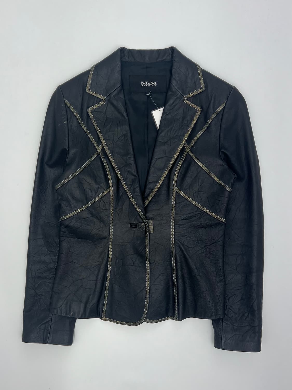 빈티지 우먼 양 가죽자켓 상품이미지1