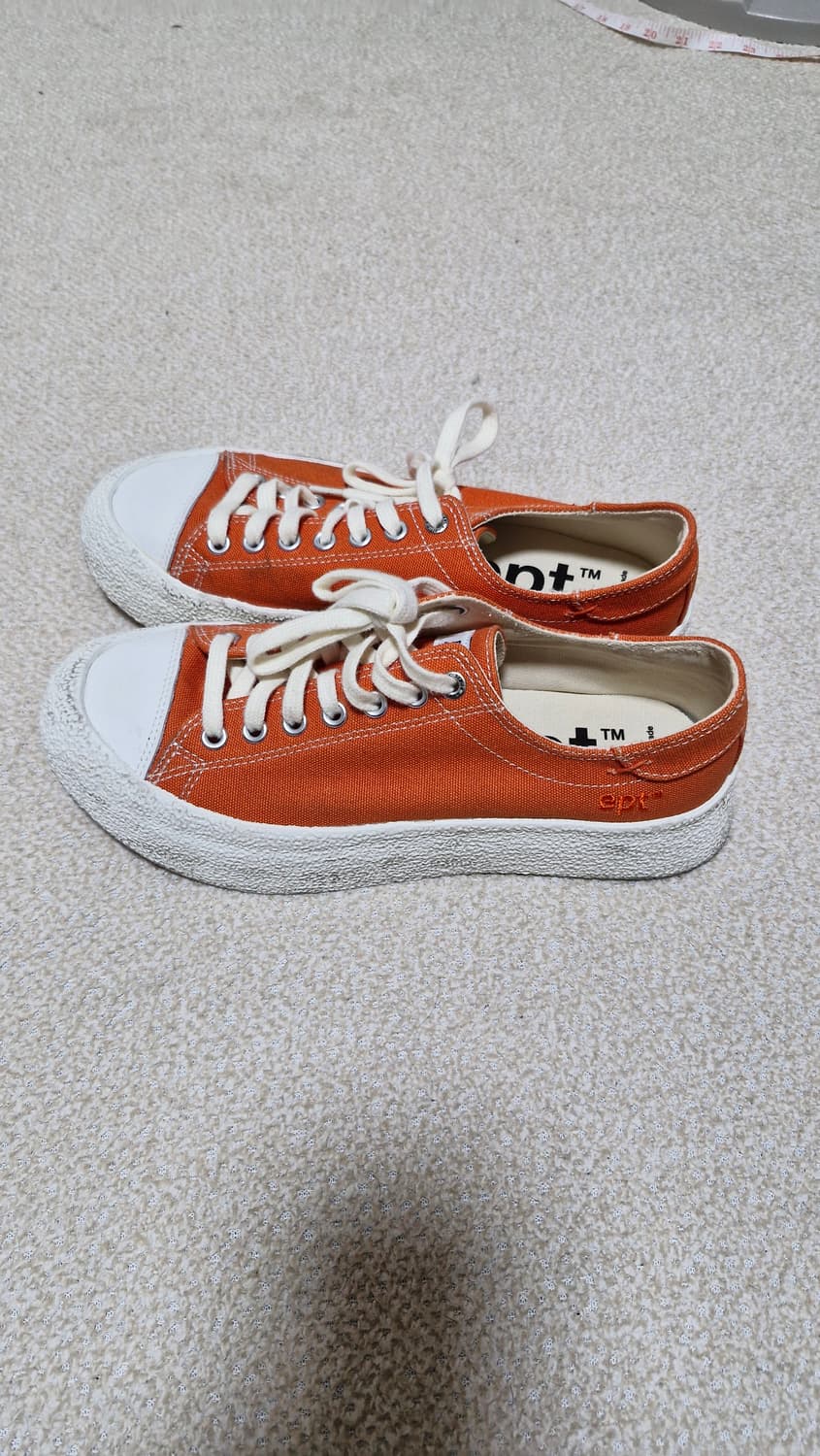 EPT 오렌지색 캔버스 단화 260 상품이미지2