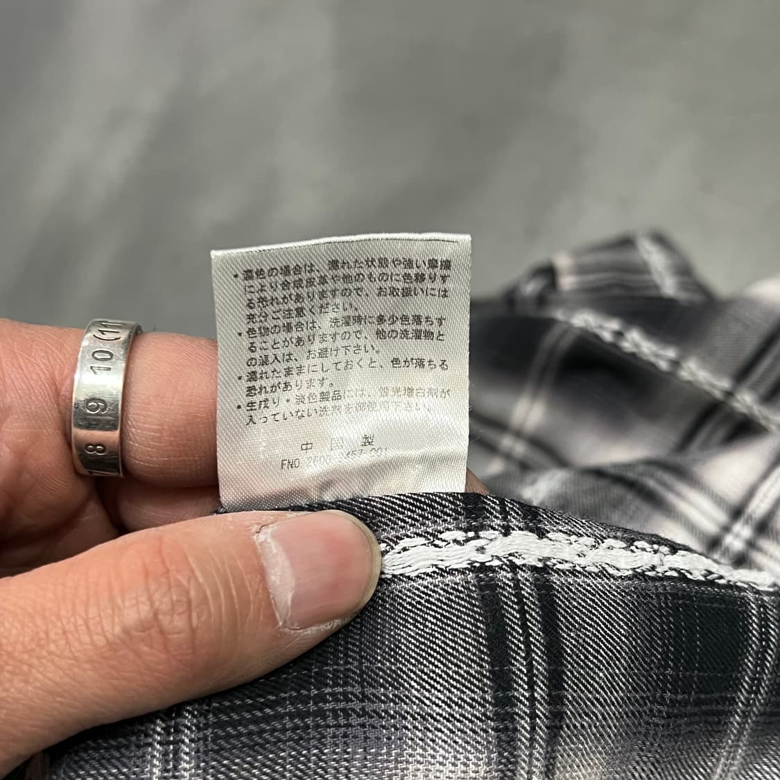  Louis Chavlon 체크 셔츠 y15184 상품이미지7