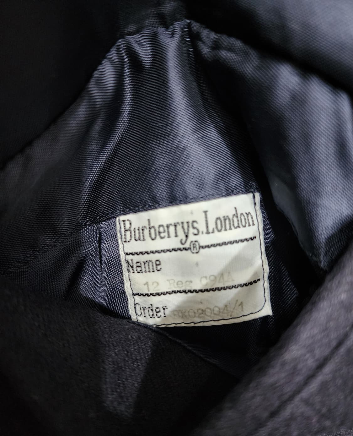 버버리 런던 빈티지 금장 버튼 울 블레이저 자켓 12다크네이비 상품이미지10
