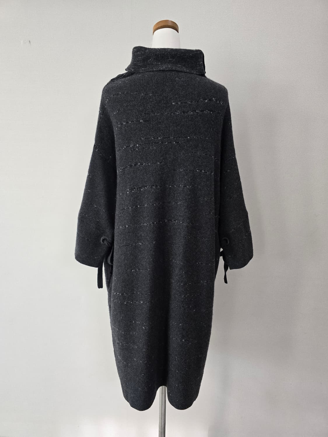 타임 도톰 부드러운 울100% 아방소매 원피스 상품이미지8