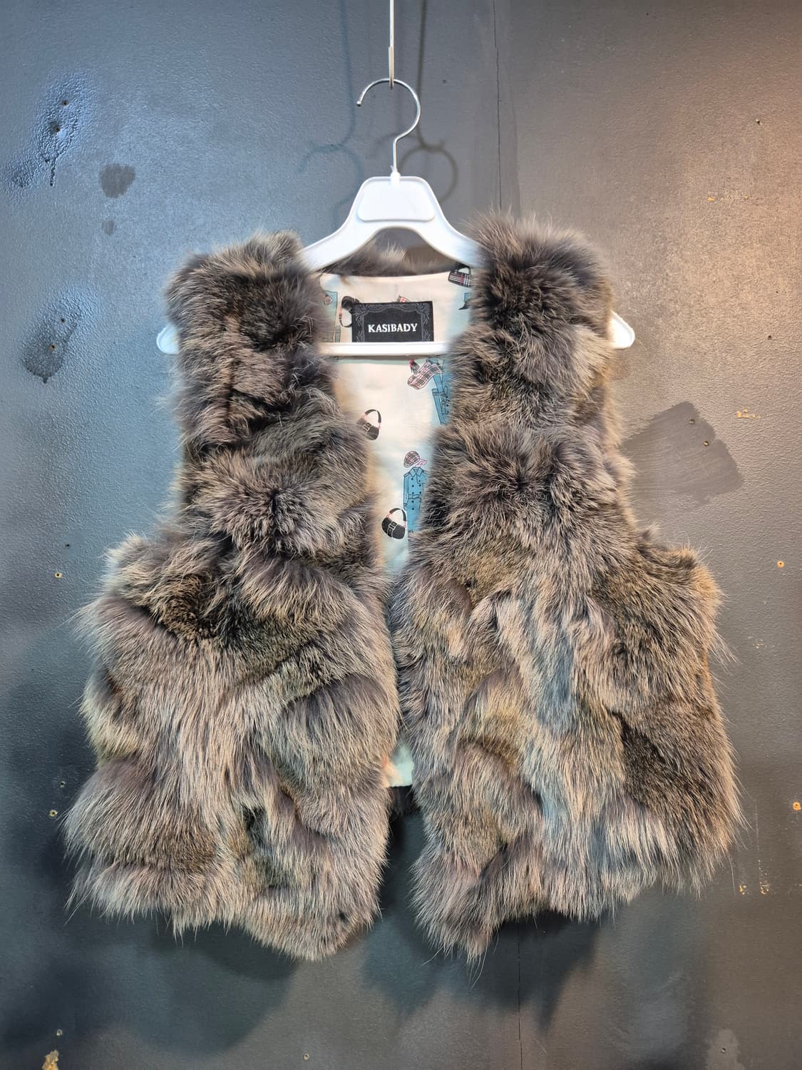 카시바디 퍼 조끼 베스트 55 66 상품이미지1