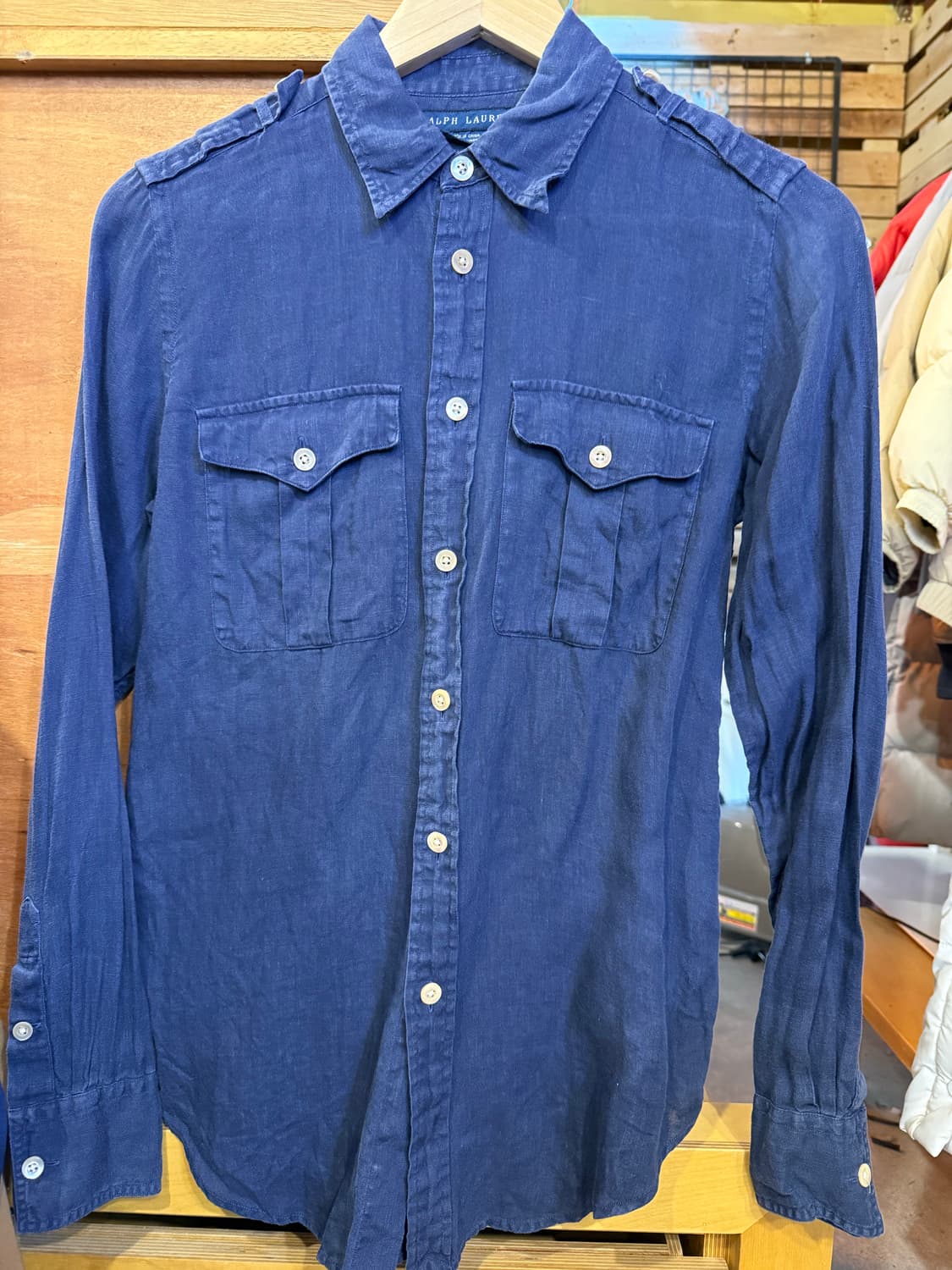 랄프로렌 네이비 셔츠 상품이미지1