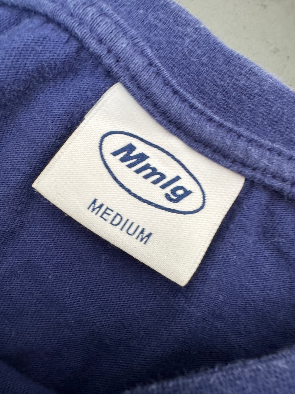 MMLG 빅 로고 오버핏 반팔 티셔츠 상품이미지3
