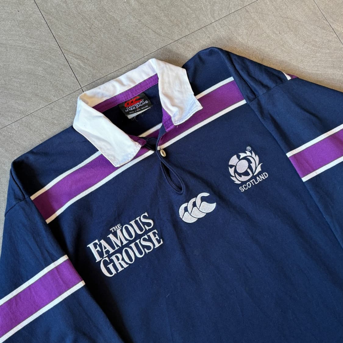 90s Vintage 90년대 뉴질랜드 생산 럭비 티셔츠  상품이미지2