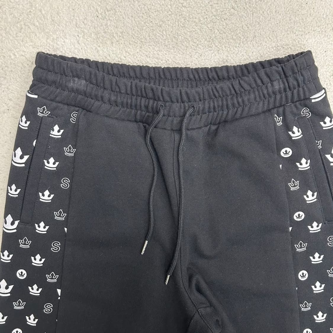 수프라 캐주얼 트랙 팬츠 블랙 S 상품이미지2