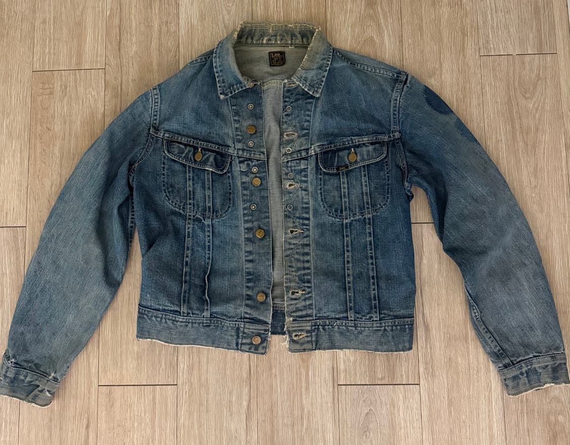 60s Lee 101j 44 트러커 자켓 상품이미지1
