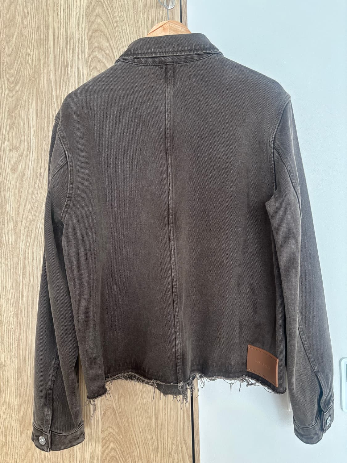 이워레가시 컷 리버스 자켓 브라운 48 상품이미지3