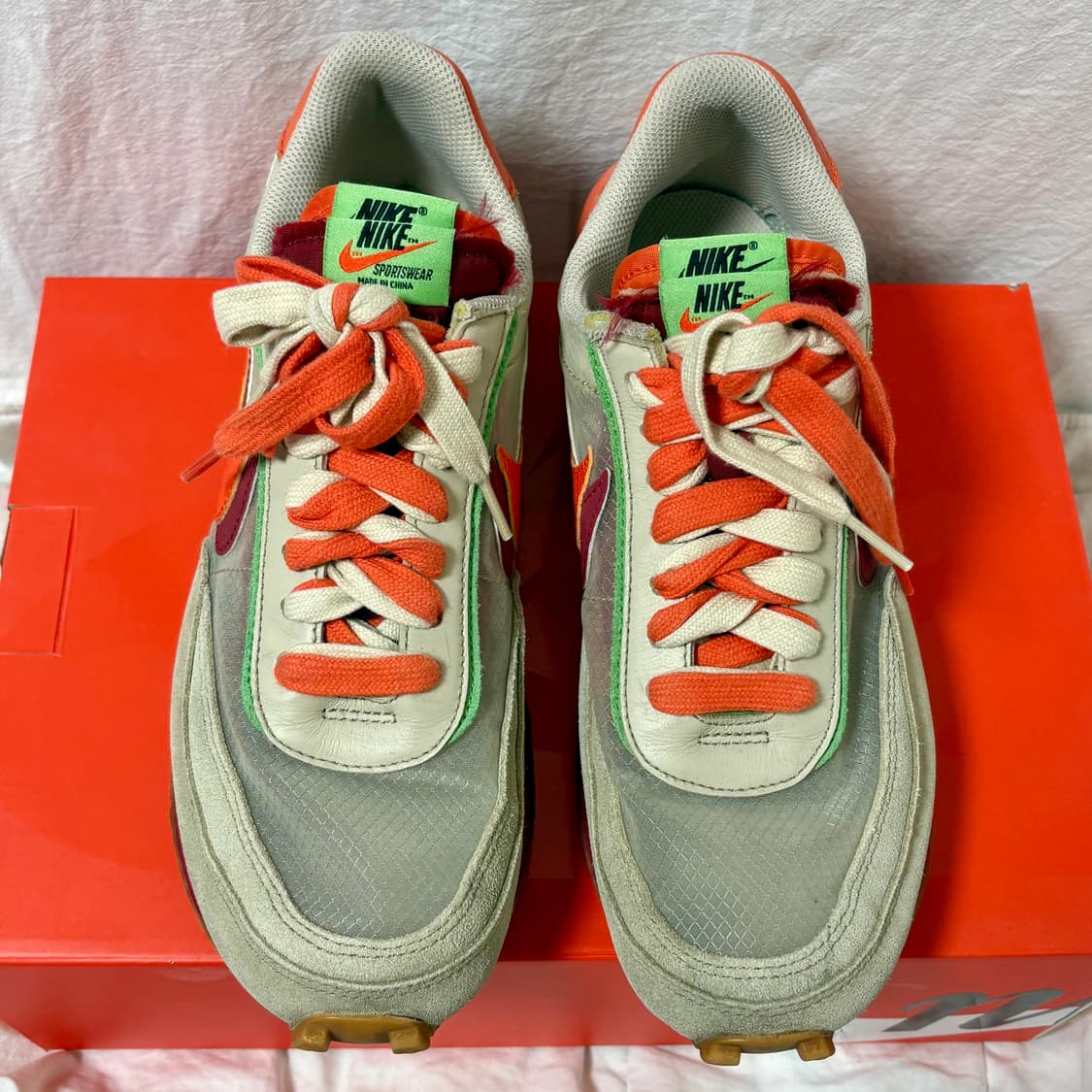 [260] 나이키 x 사카이 x 클랏 LD와플 오렌지 블레이즈 상품이미지4