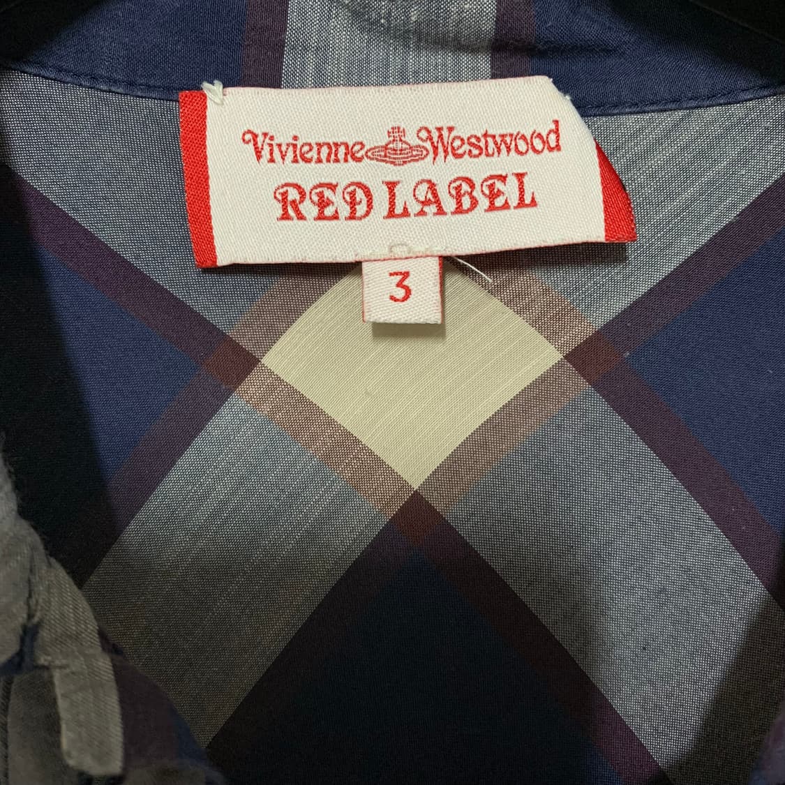 vivienne westwood체크 원피스 상품이미지6