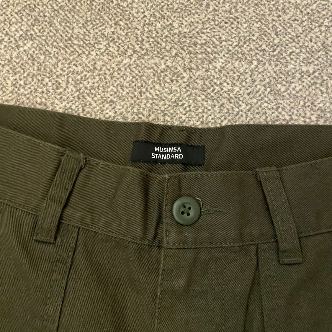 무신사 스탠다드 코튼 팬츠 상품이미지5