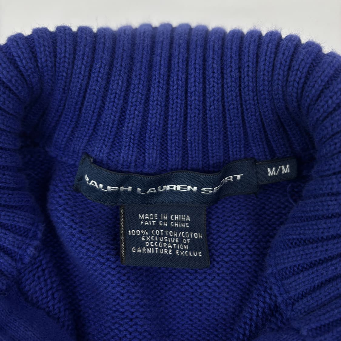 폴로 니트 집업 상품이미지8