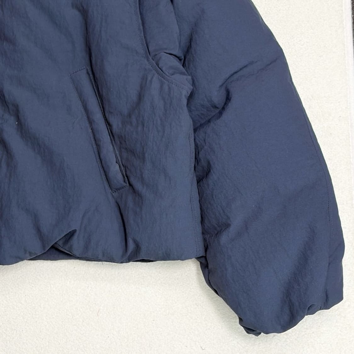 PROST J 구스다운 후드 숏 푸퍼 네이비 F 상품이미지2