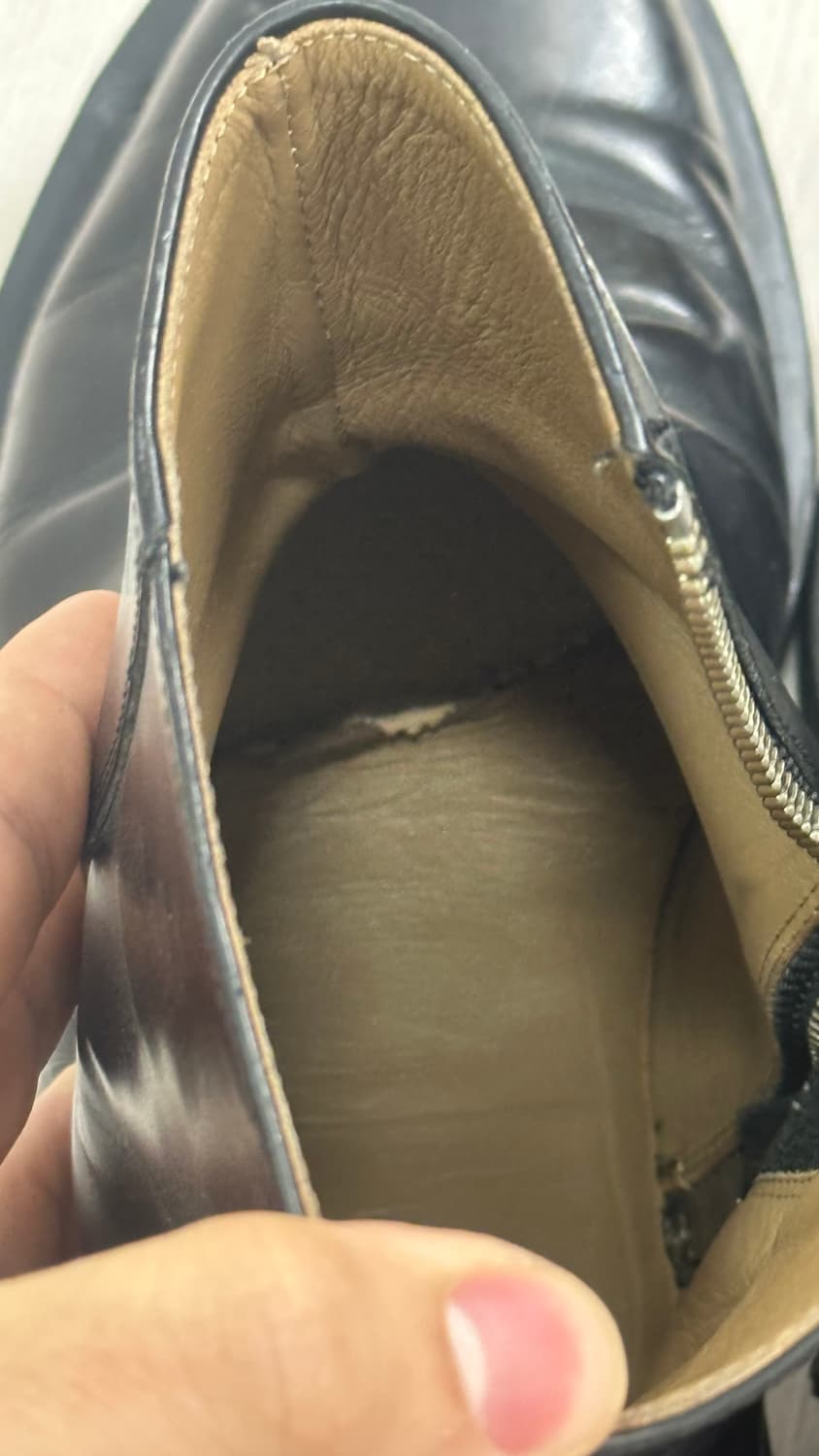 로스트가든 사이드 지퍼 앵클부츠 265 상품이미지5