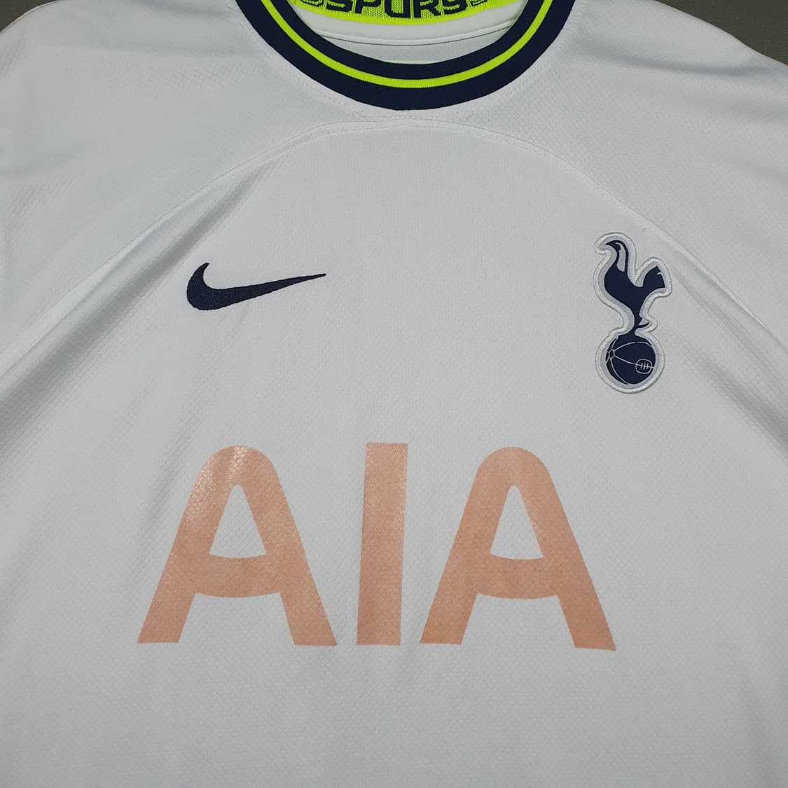2XL 나이키 토트넘 22-23 손흥민 AIA 반팔 홈 유니폼 져지 마킹 상품이미지2