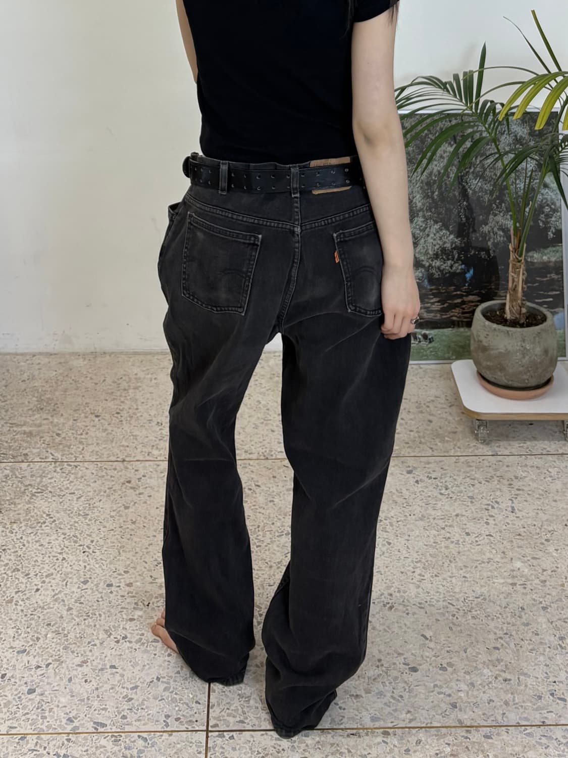 리바이스 오렌지탭 블랙 상품이미지5