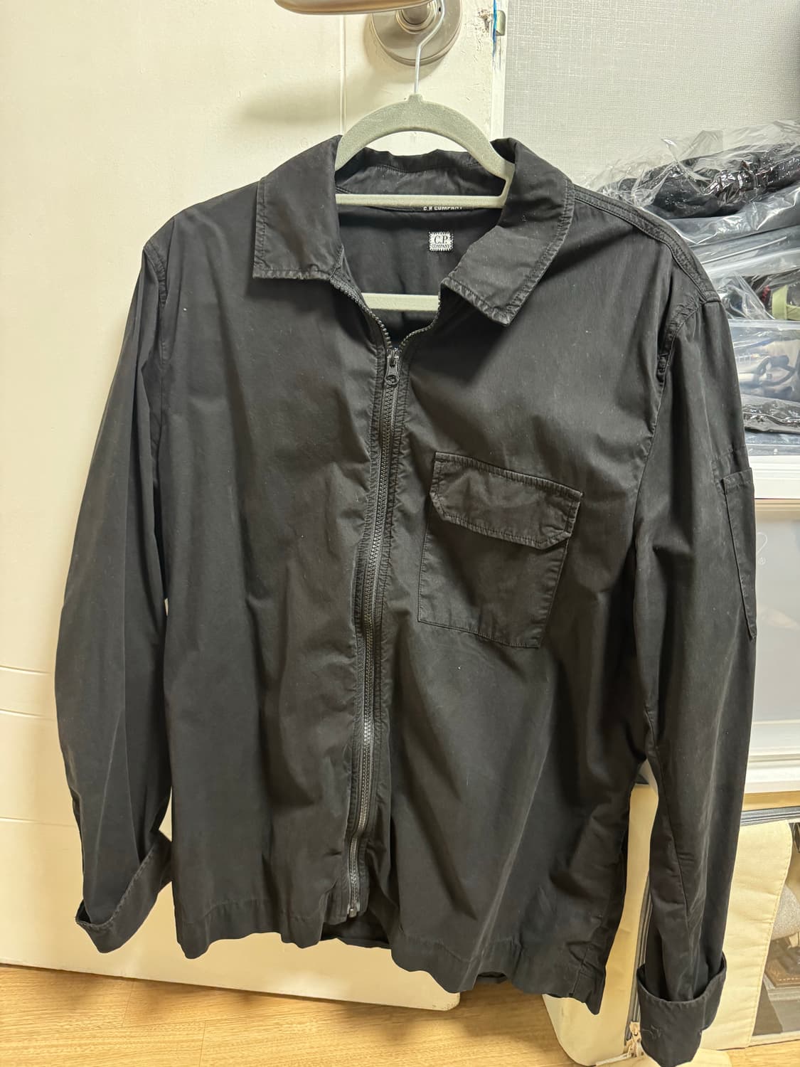 cp company 씨피컴퍼니 가먼트다잉 오버셔츠 자켓 L 상품이미지1