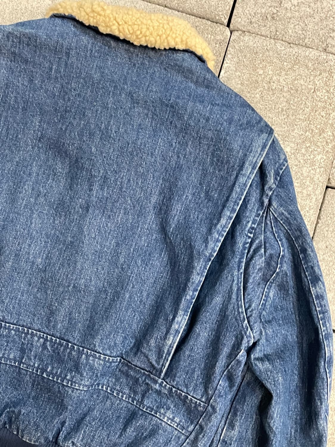 폴로 랄프로렌 G-1 데님 시어링  자켓 상품이미지6