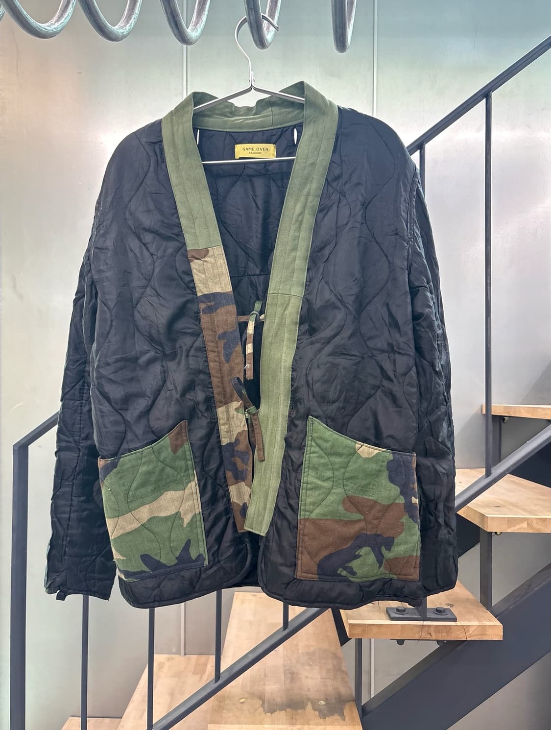 GAME OVER 방콕 브랜드 빈티지 커스텀 퀄팅자켓 깔깔이 상품이미지1