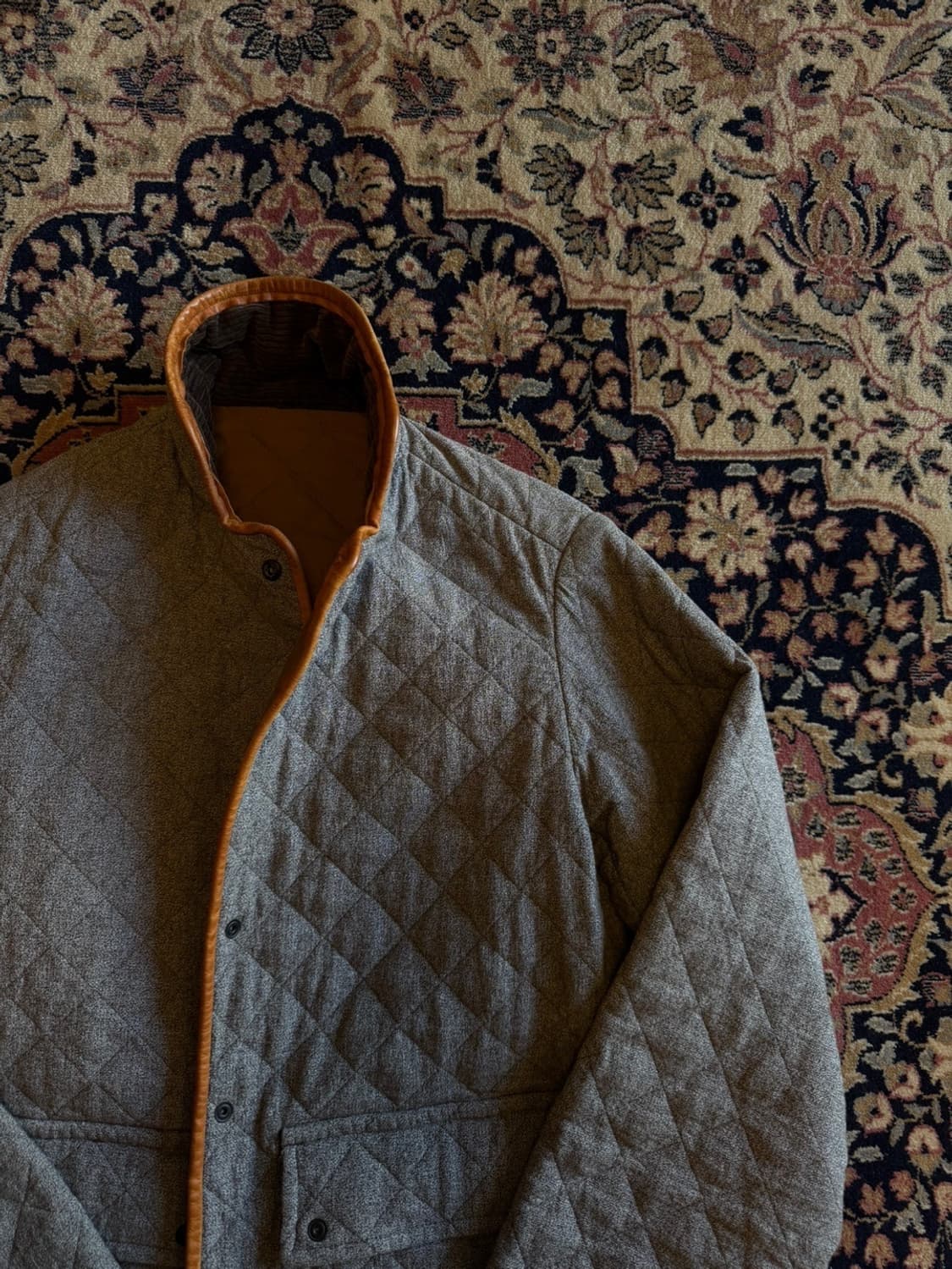 캐피탈 퀼팅 자켓 남성 95 여 66  상품이미지4