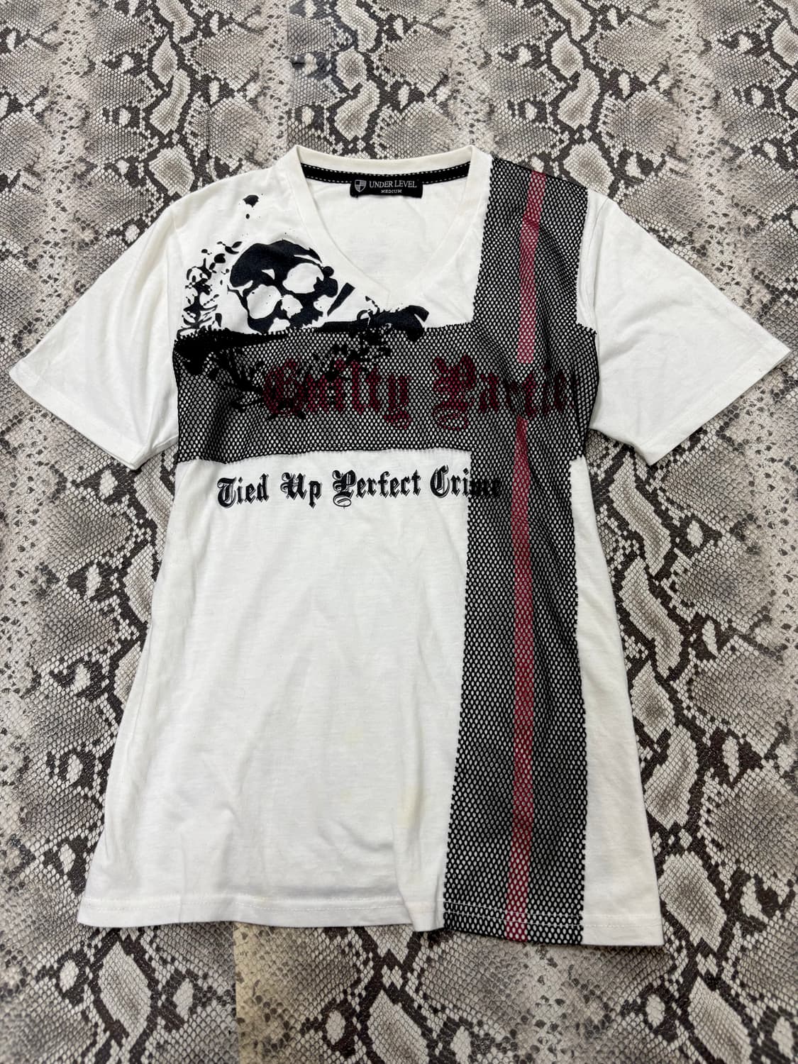 “Vintage” 00’s Design Skull Print Tee 상품이미지1