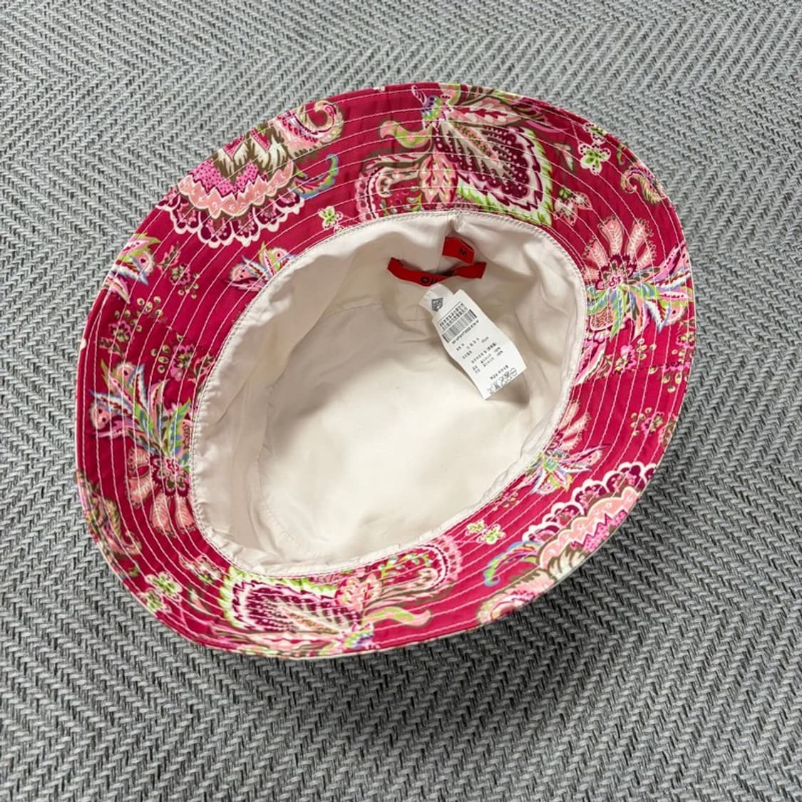 오일릴리 플라워패턴 버킷햇 V1667 상품이미지3