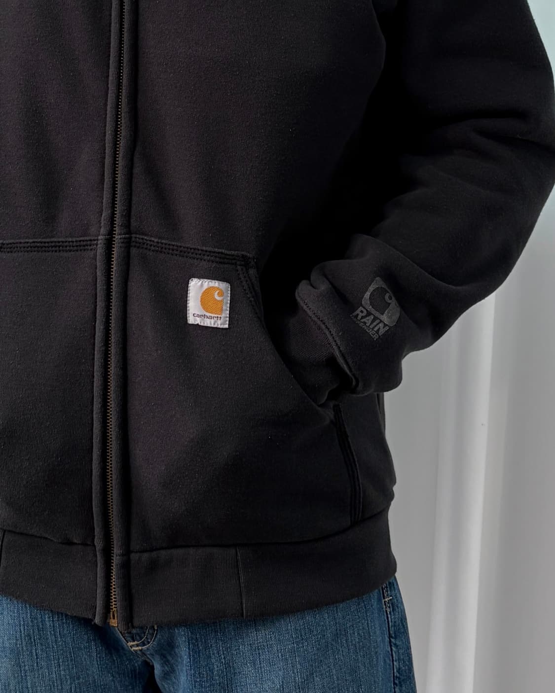 [M]칼하트 써멀 레인디펜더 후드집업 상품이미지2