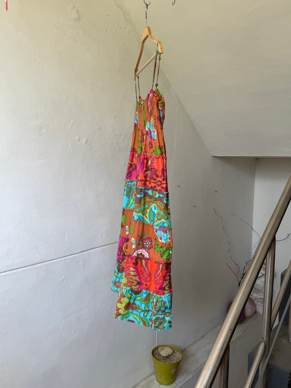 GAP 에스닉 플라워 스트랩 원피스 상품이미지7