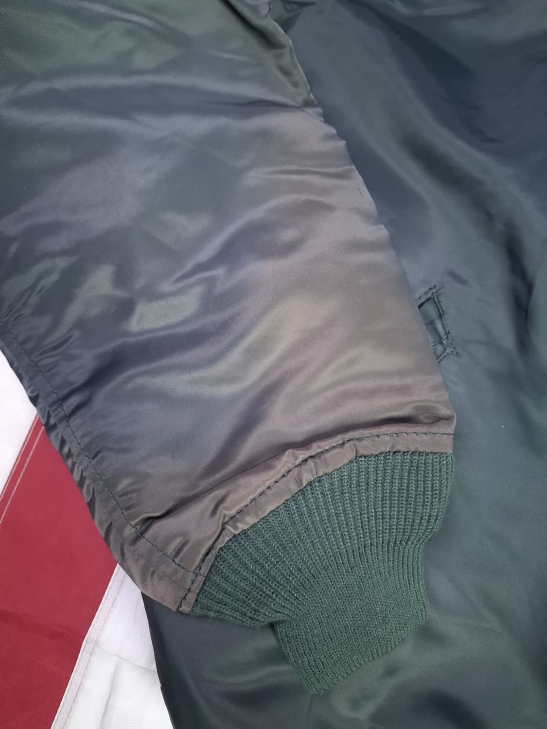 새제품 오리지날 서울의봄 90's 국군장교용 MA-1 항공점퍼 상품이미지6